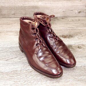 $880 Neiman Marcus GRAVATI Women's 10 M Ghillie Boot 3697 * add $15 new Trees